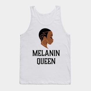 Melanin Queen, Black Woman, Black Girl Magic, African American Tank Top